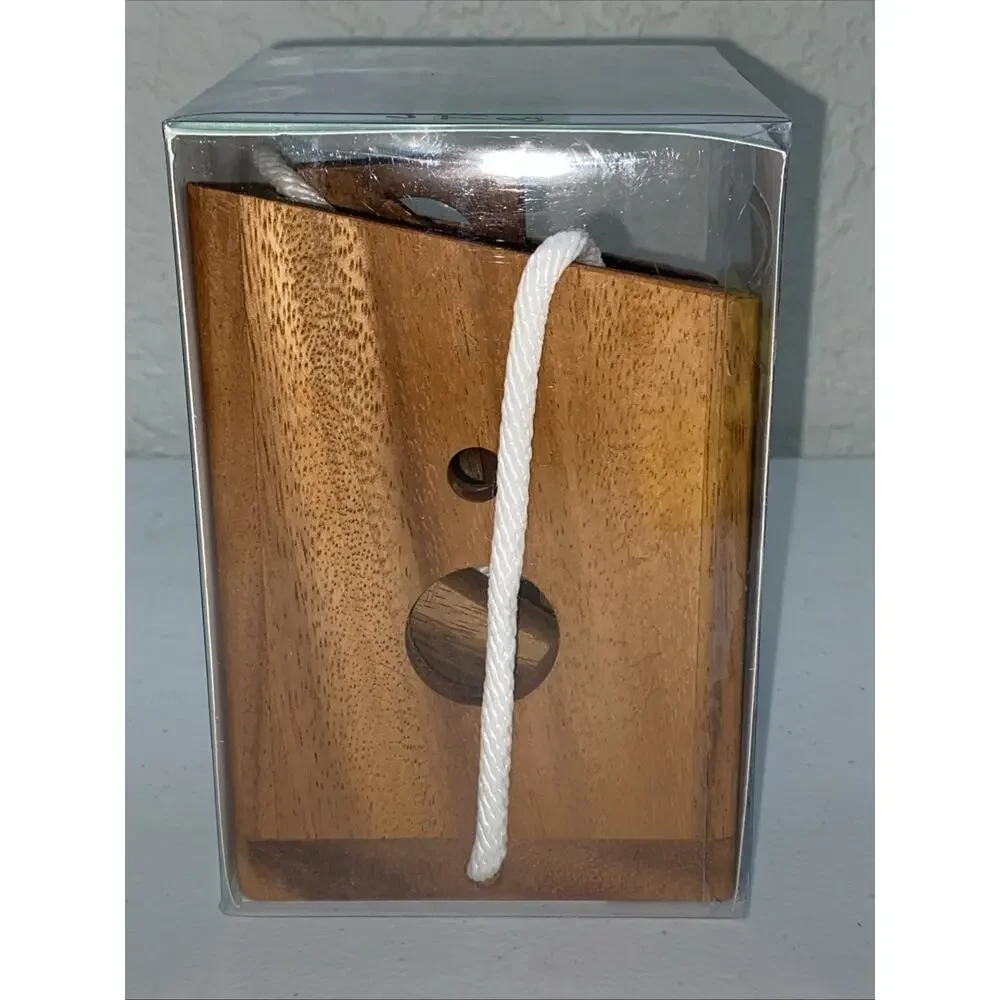 Wine Challenge Bottle Holder Gift Lock Fun‎ Puzzle Game Wood Brain Teaser NEW